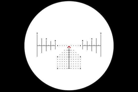 ACSS Aurora MIL reticle with red illumination